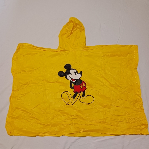 Disney Other - Disney World Yellow Mickey Child Rain Poncho